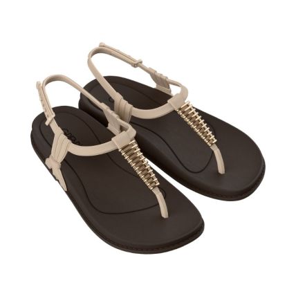 Sandalia Feminina Grendha Charmosa - 19292 - Off White Cafe - Atacado
