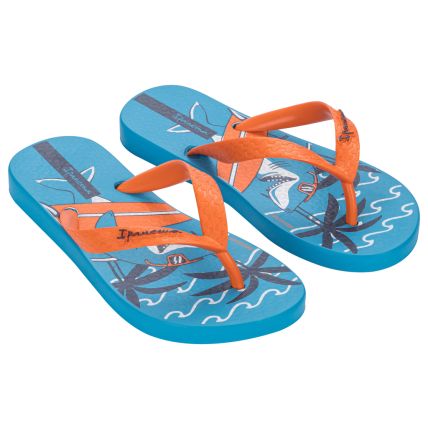 Chinelo Infantil Ipanema Fantasia - 27012 - Azul/laranja - Atacado