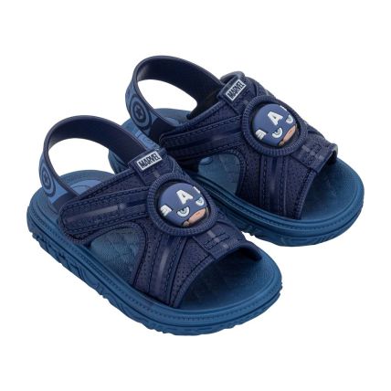 Sandalia Baby Marvel Happy - 23400 - Azul/azul Escuro - Atacado