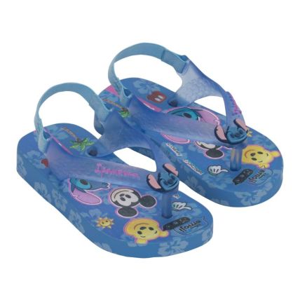 Chinelo Baby Ipanema Disney Joy - 27323 - Azul/azul Transparente - Atacado