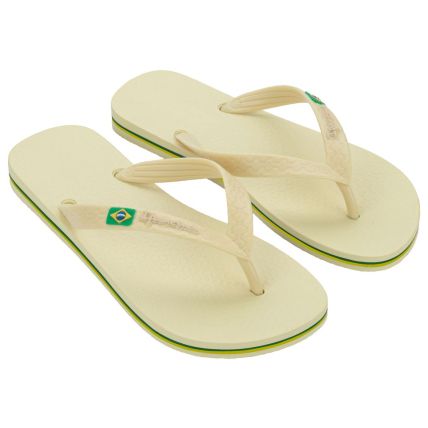 Chinelo Masculino Ipanema Brasil Light - 27453 - Bege/bege/verde - Atacado