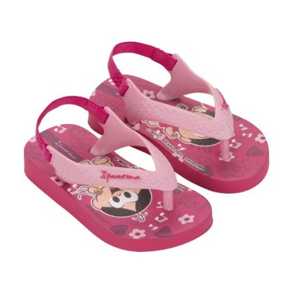 Chinelo Baby Ipanema Turma Da Monica - 26791 - Rosa/rosa Claro - Atacado