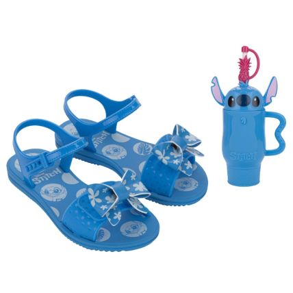 Sandalia Infantil Disney Fun Cup - 23267 - Azul/azul Medio - Atacado