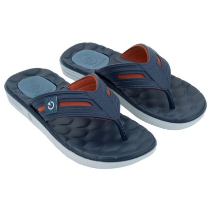 Chinelo Masculino Cartago Egeu Iv - 12530 - Branco/azul/marrom - Atacado