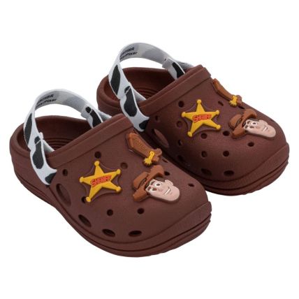 Babuche Baby Disney Moments Babuch Ii - 23347 - Marrom/branco - Atacado