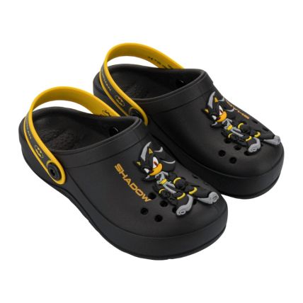 Babuche Infantil Sonic E Dc Race Heroes Babuch - 23382 - Preto/amarelo - Atacado