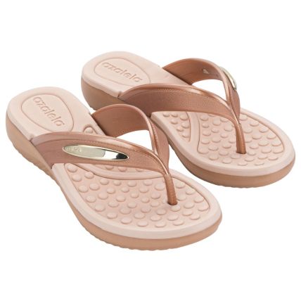 Tamanco Feminino Azaleia Cleo - 19323 - Rose/nude Claro - Atacado