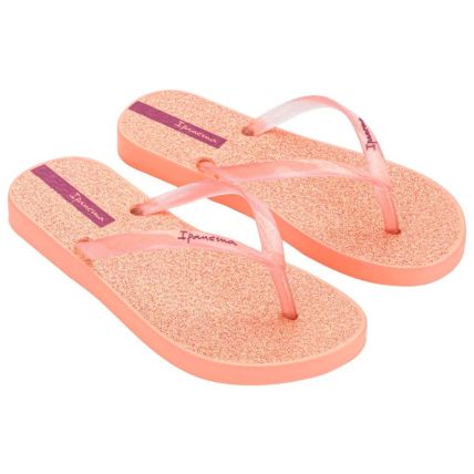 Chinelo Infantil Ipanema Glitter - 26622 - Rosa/rosa Glitter - Atacado