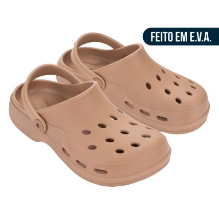 Babuche Feminino Zaxy Joy Babuch - 19430 - Marrom Mocca - Atacado