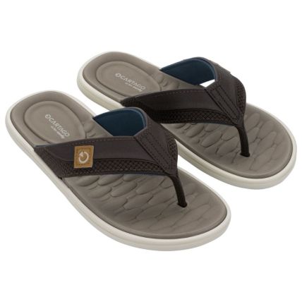 Chinelo Masculino Cartago Malta Vii - 12620 - Bege/marrom/azul - Atacado