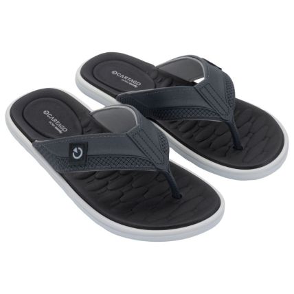 Chinelo Masculino Cartago Malta Vii - 12620 - Branco/basalto/preto - Atacado