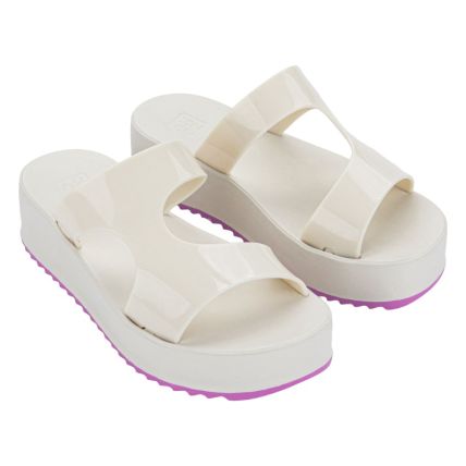 Tamanco Feminino Zaxy Like - 19327 - Off White Claro - Atacado