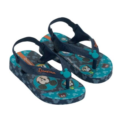 Chinelo Baby Ipanema Disney Joy - 27323 - Azul/azul Escuro - Atacado