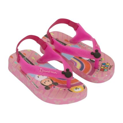 Chinelo Baby Ipanema Disney Joy - 27323 - Rosa/rosa Medio - Atacado