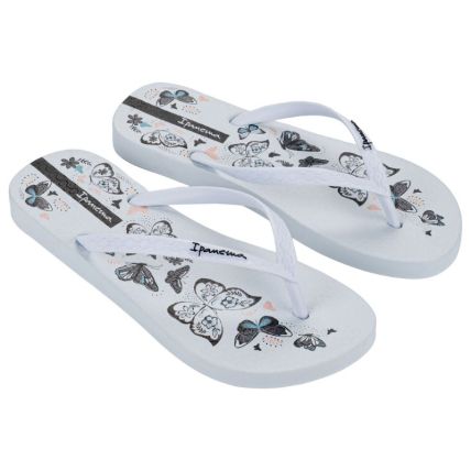 Chinelo Feminino Ipanema Oasis - 26571 - Branco/rosa/preto - Atacado