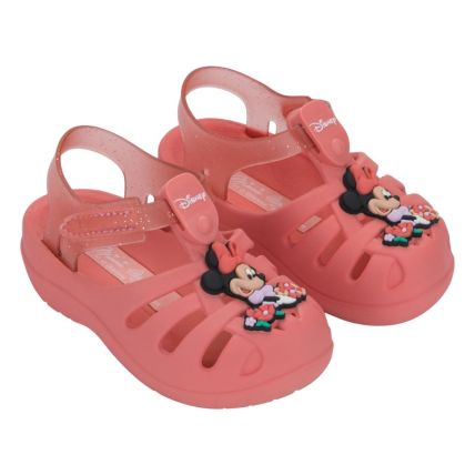 Sandalia Baby Disney Magic Aranha - 22303 - Rosa Claro/rosa - Atacado