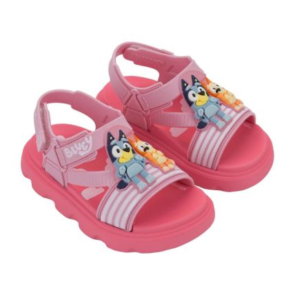 Sandalia Baby Bluey Easy Plus - 23459 - Rosa/rosa Medio/branco - Atacado