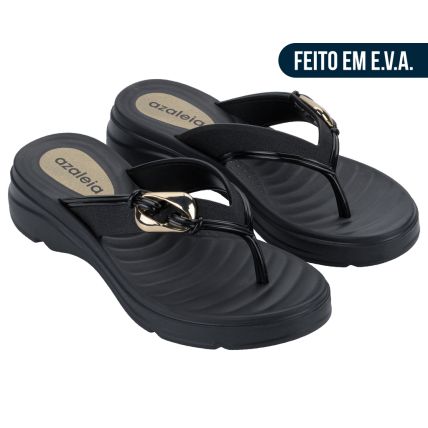 Tamanco Feminino Azaleia Kiara - 19353 - Preto 