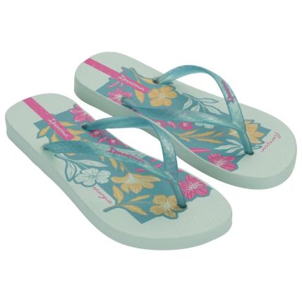 Chinelo Feminino Ipanema Oasis - 26571 - Verde/perolado/rosa - Atacado