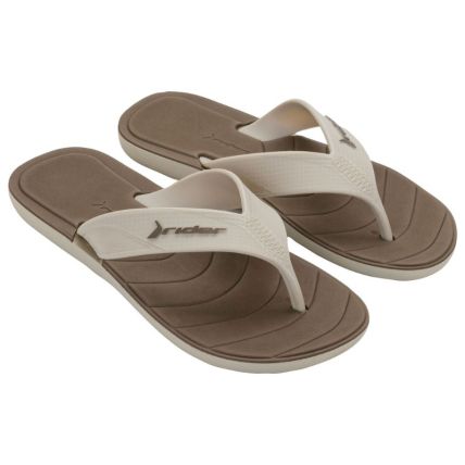 Chinelo Masculino Rider Pulse - 12573 - Bege/bege/marrom - Atacado