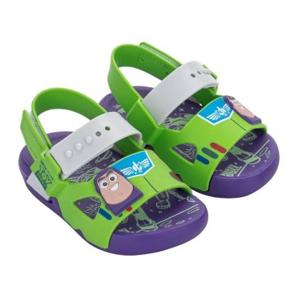 Sandalia Baby Disney Swift - 23378 - Rosa/verde - Atacado