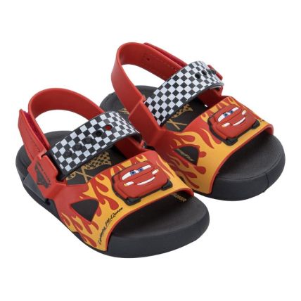 Sandalia Baby Disney Swift - 23378 - Preto/amarelo/vermelho - Atacado