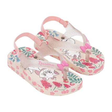 Chinelo Baby Ipanema Disney Joy - 27323 - Bege/bege Transparente - Atacado