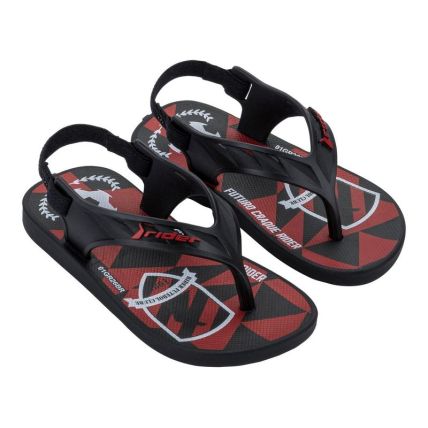 Chinelo Baby Rider Street Fun - 11810 - Preto/preto/vermelho - Atacado