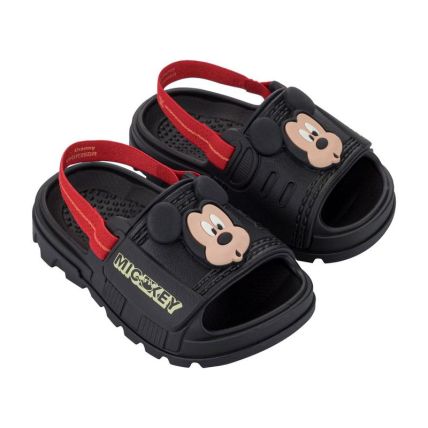 Chinelo Slide Baby Disney Recreation De - 23415 - Preto/vermelho - Atacado
