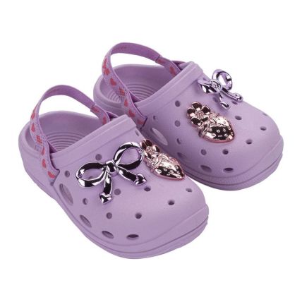Babuche Baby Zaxynina Daisy - 19364 - Lilas Sereno - Atacado