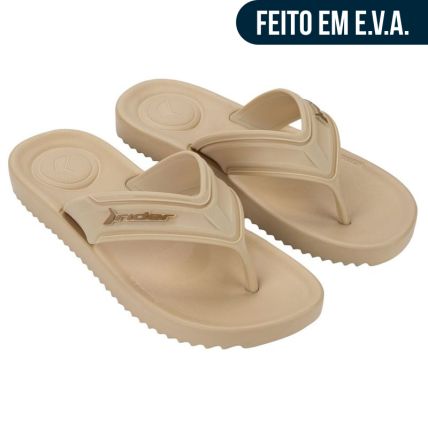 Chinelo Masculino Rider Trace - 12608 - Bege/bege/castor - Atacado