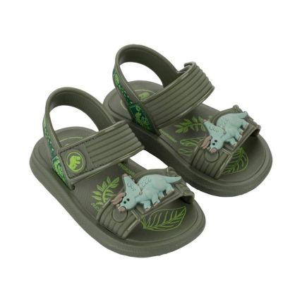 Sandalia Baby Jurassic Soft Step - 23414 - Verde/verde - Atacado