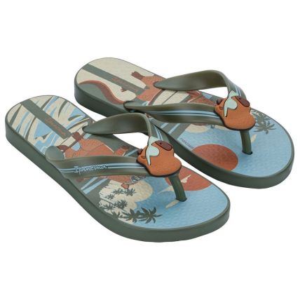 Chinelo Infantil Ipanema Capivara - 27512 - Verde/verde - Atacado