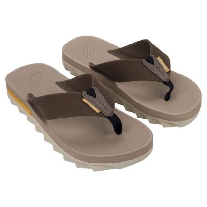 Chinelo Masculino Mormaii Snap - 12600 - Bege/marrom - Atacado