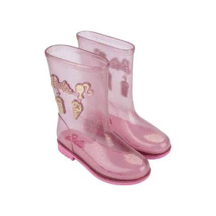 Bota Infantil Barbie Fizzy - 23437 - Rosa Medio/glitter/ouro - Atacado