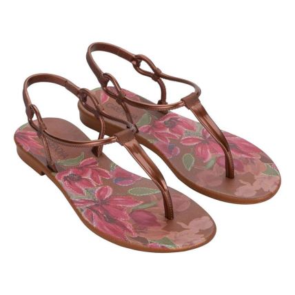 Sandalia Feminina Grendha Intensa - 19375 - Cobre - Atacado