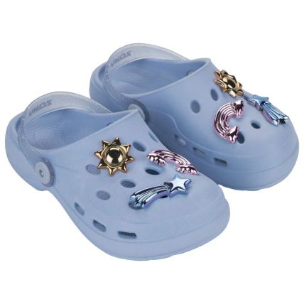 Babuch Infantil Zaxy Joy Pins - 19433 - Azul Lua - Atacado