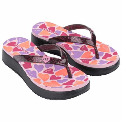 Tamanco Infantil Azaleia Mini Maria - 19399 - Preto Glitter - Atacado