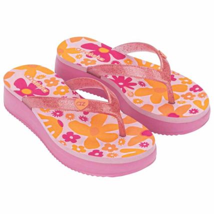 Tamanco Infantil Azaleia Mini Maria - 19399 - Rosa Sorvete Glitter - Atacado