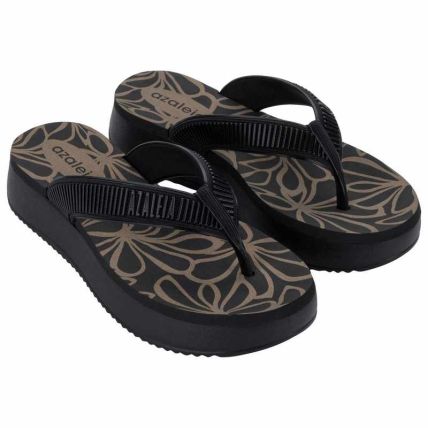 Tamanco Feminino Azaleia Maiara - 19383 - Preto - Atacado