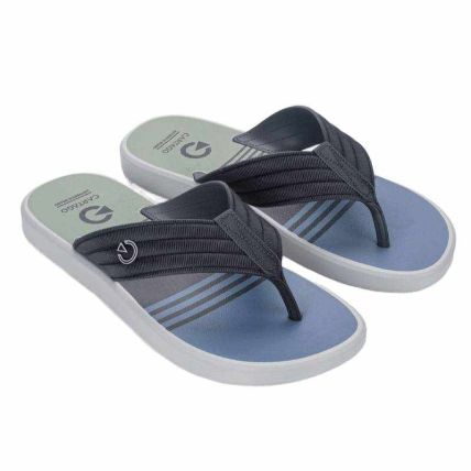 Chinelo Masculino Cartago Montreal - 11729 - Cinza/basalto/verde - Atacado