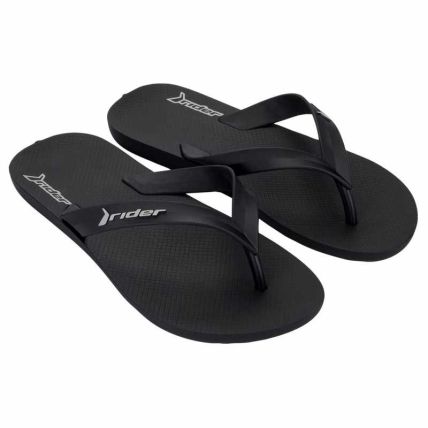Chinelo Masculino Rider Feel Light - 12519 - Preto/preto/cinza - Atacado