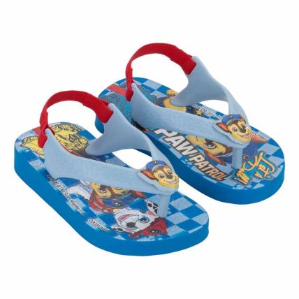 Chinelo Baby Ipanema Patrulha Canina Friends - 27296 - Azul/azul Claro/vermelho - Atacado