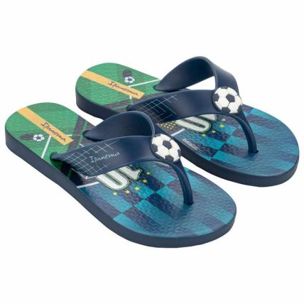 Chinelo Infantil Ipanema Sporty - 27277 - Azul/verde/amarelo - Atacado