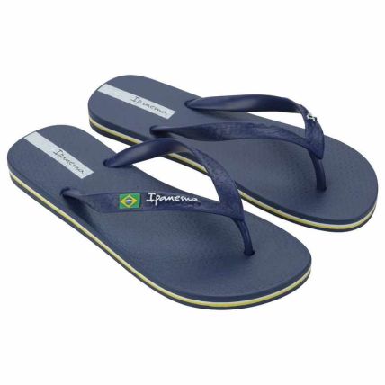 Chinelo Feminino Ipanema Brasil - 27040 - Azul Escuro/azul - Atacado