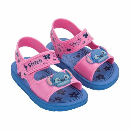 Sandalia Baby Disney Diversão - 22991 - Azul/rosa - Atacado