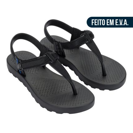 Sandalia Feminina Azaleia Heloisa - 19426 - Preto - Atacado
