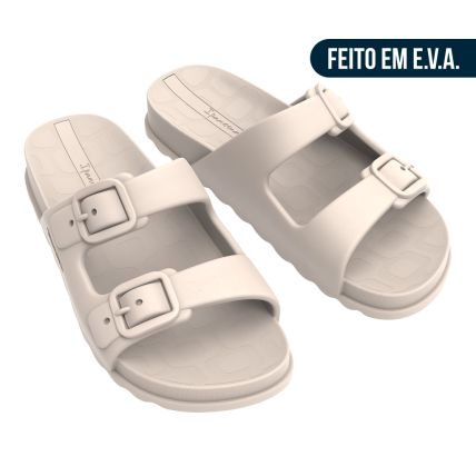 Chinelo Feminino Ipanema Duo Day - 83704 - Bege - Atacado
