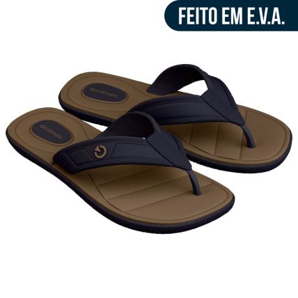 Chinelo Masculino Cartago Aspen Ii - 12641 - Azul/azul/castor - Atacado