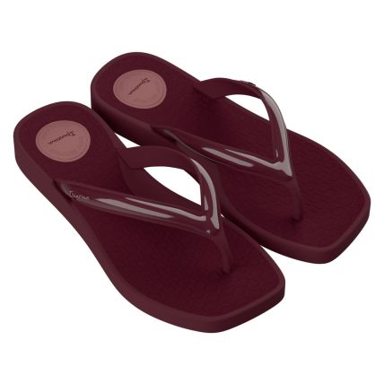 Chinelo Feminino Ipanema Pluma - 27507 - Vermelho/vermelho - Atacado